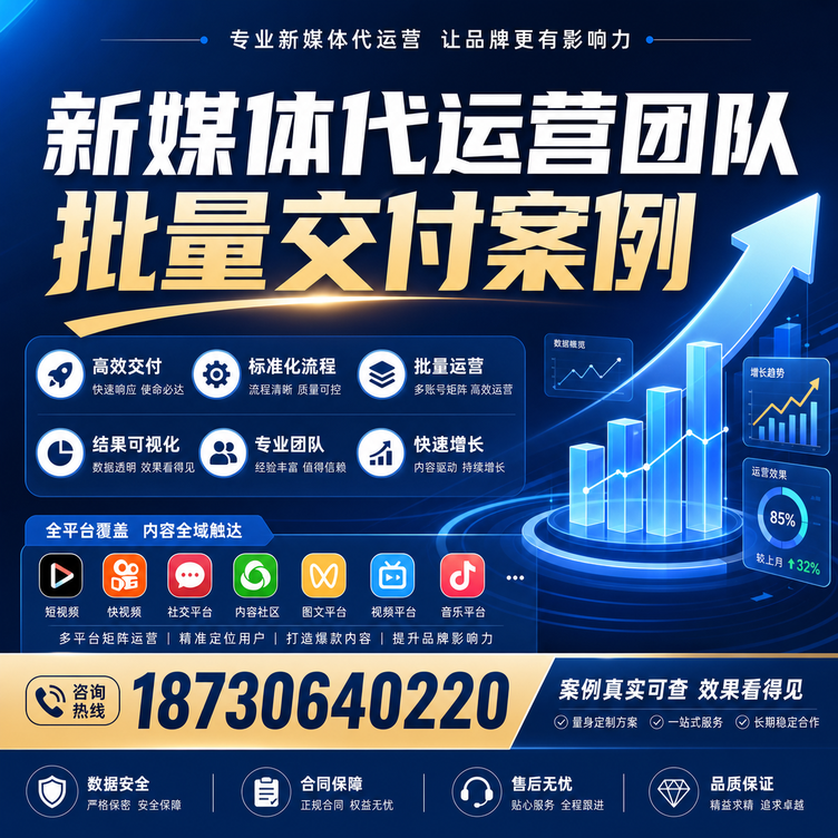 东城代运营公司多客户账号批量高效交付案例